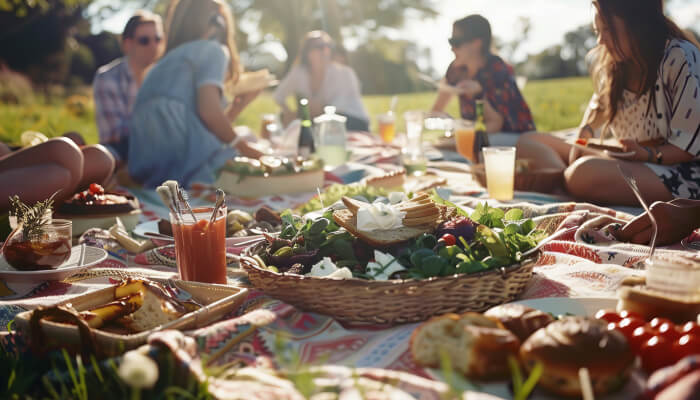 Backyard Bohemian Picnic