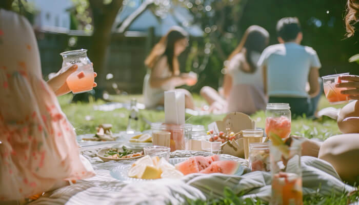 Backyard Bohemian Picnic